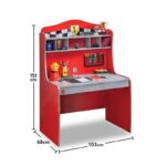 Γραφείο Corsa μελαμίνη 103x68x151cm ed9286 - Image 3