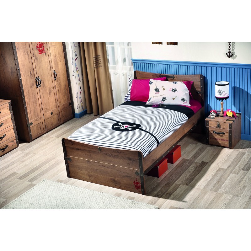 9294_0-800x800 Κρεβάτι Pirata 125x100x206cm μελαμίνη ed9294 - Image 1