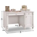 Γραφείο Epoque μελαμίνη 117x61x75cm ed9309 - Image 4