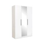 Ντουλάπα Doors άσπρο μελαμίνη 135x54 5x209εκ ed9318