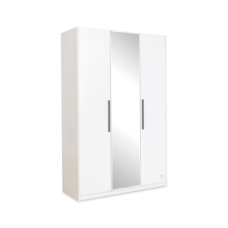 9318_0-800x800 Ντουλάπα Doors άσπρο μελαμίνη 135x54 5x209εκ ed9318 - Image 1