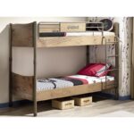 Kουκέτα Pirata 90X200cm μελαμίνη μέταλλο ed9330