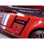 Κρεβάτι αυτοκίνητο Biturbo κόκκινο μελαμίνη 126x225x66εκ ed9334 - Image 5