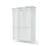 Ντουλάπα Romantica τρίφυλλη 140x58x203cm μελαμίνη ed9340 - Image 3