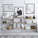 Ραφιέρα Laba δρυς μελαμίνη 85x20x216εκ ed9450