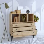 Συρταριέρα Nevada 80x40x86cm μελαμίνη oak ed9464 - Image 4