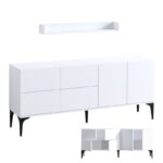 Μπουφέ Fredy 180x40x80cm μελαμίνη ed9468 - Image 2