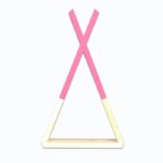 Ραφιέρα Raf καρυδί ροζ ξύλο 25x6x42εκ ed9472 - Image 4