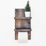 Ραφιέρα Cop καρυδί ξύλο 18x12x35εκ ed9485 - Image 5