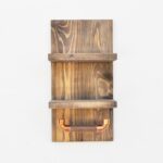 Ραφιέρα Cop καρυδί ξύλο 18x12x35εκ ed9485 - Image 2