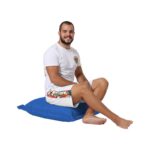 Μαξιλάρι Pouf 70x70 μπλε ed9505 - Image 3