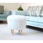 Σκαμπώ Fox λευκό 42x42cm ed9548 - Image 3