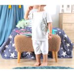 Σκαμπώ Mai καφέ 61x32x33cm ed9553 - Image 4