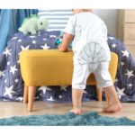 Σκαμπώ Mai κίτρινο 61x32x33cm ed9554 - Image 5