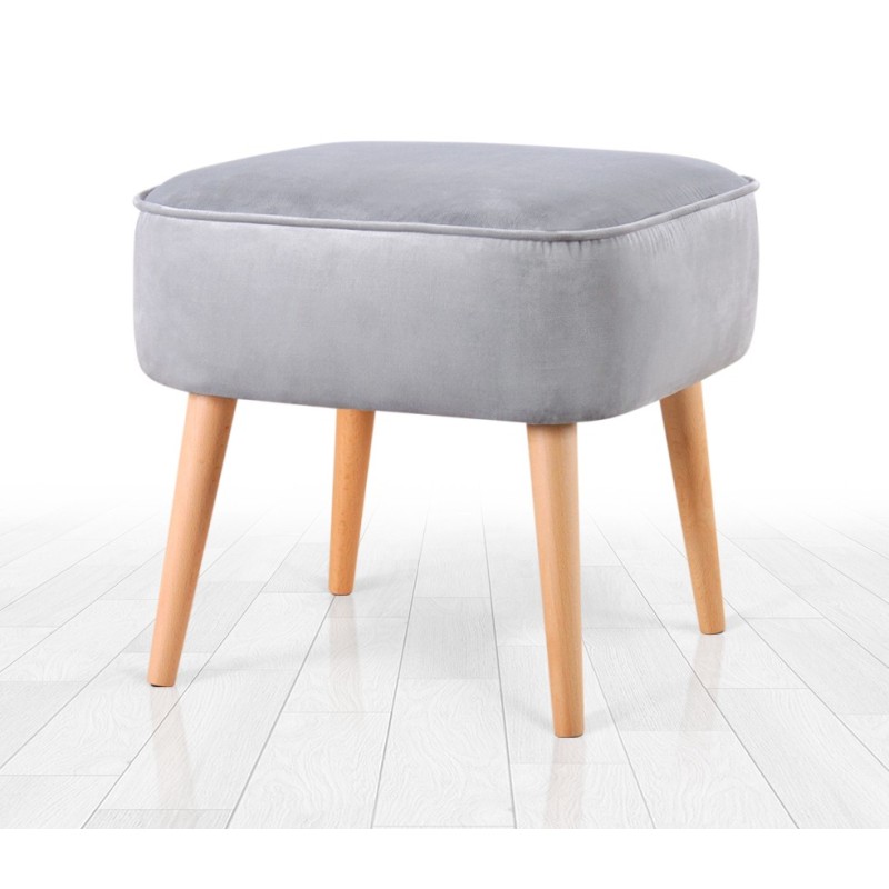 9559_0-800x800 Σκαμπώ Mai γκρι 45x43cm ed9559 - Image 1