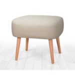 Σκαμπώ Parrot κρεμ 50x43x42cm ed9568 - Image 2