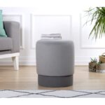 Σκαμπώ Ropp γκρι 43x38cm ed9574 - Image 5