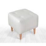 Σκαμπώ Tomp κρεμ χρώμα 43x43cm ed9581