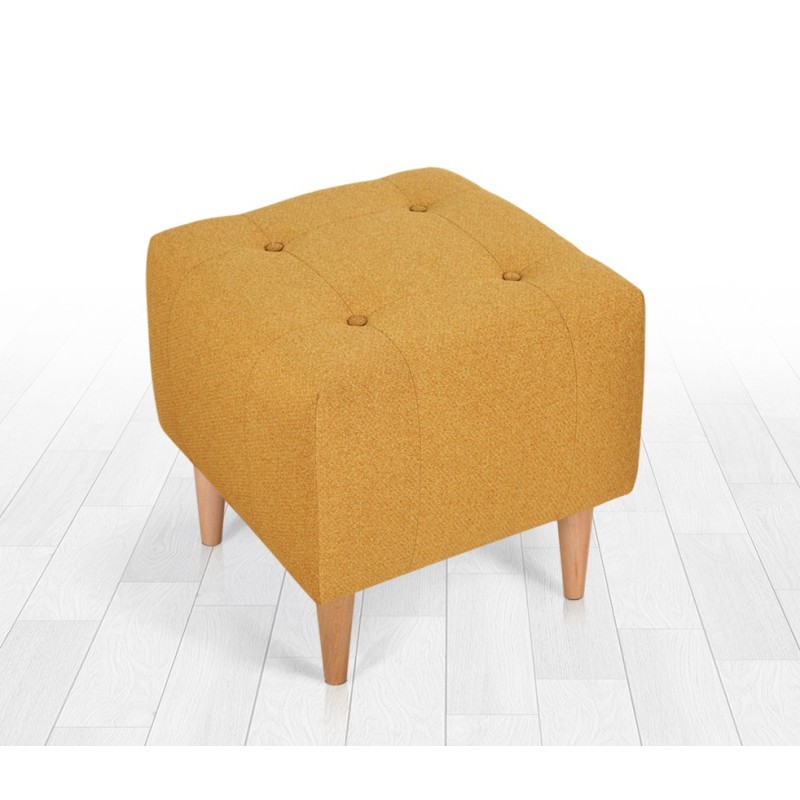 9586_0-800x800 Σκαμπώ Tomp κίτρινο χρώμα 43x43cm ed9586 - Image 1