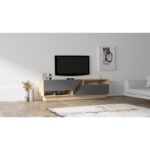 Έπιπλο τηλεόρασης Foglia 160x40x45cm μελαμίνη ed958