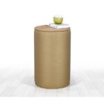 Σκαμπώ Amichi χρυσό 52x31cm ed9590