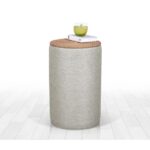 Σκαμπώ Amichi γκρι 52x31cm ed9591