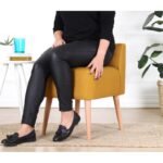 Πολυθρόνα Mai μουσταρδί 45x43cm ed9592 - Image 5