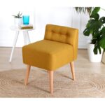 Πολυθρόνα Mai μουσταρδί 45x43cm ed9592 - Image 3