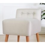 Πολυθρόνα Mai κρεμ 45x43cm ed9594 - Image 4