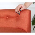 Πολυθρόνα Mai πορτοκαλί 45x43cm ed9596 - Image 4