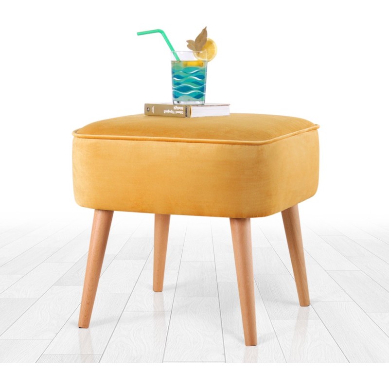 9610_0-800x800 Σκαμπώ Mai κίτρινο 45x43cm ed9610 - Image 1