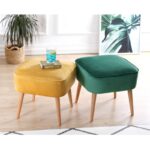 Σκαμπώ Mai πράσινο 45x43cm ed9611 - Image 2