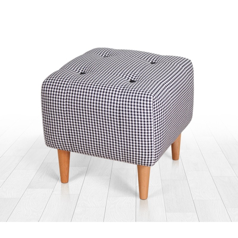 9612_0-800x800 Σκαμπώ Punte μαύρο 43x43cm ed9612 - Image 1