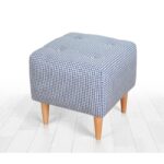 Σκαμπώ Punte μπλε 43x43cm ed9613