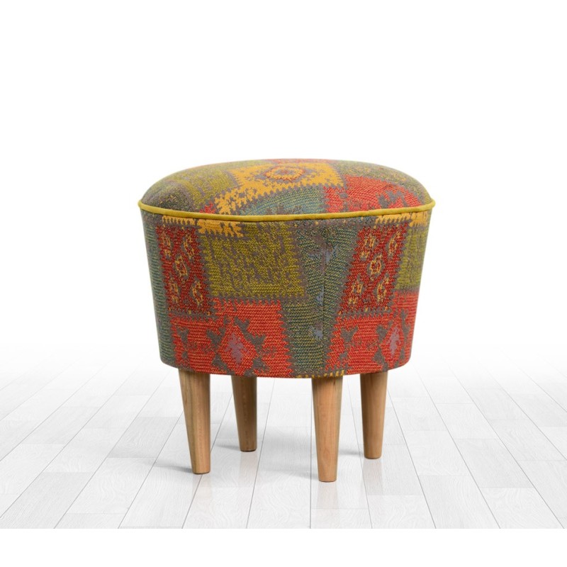 9616_0-800x800 Σκαμπώ Rug multicolor 42x42cm ed9616 - Image 1