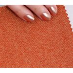 Σκαμπώ Rame πορτοκαλί 42x40cm ed9619 - Image 2
