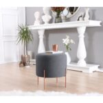 Σκαμπώ Rame γκρι 42x40cm ed9622 - Image 4