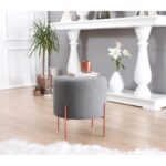 Σκαμπώ Rame γκρι 42x40cm ed9623 - Image 4