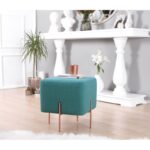 Σκαμπώ Rame πράσινο 42x40cm ed9627 - Image 4