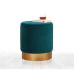 Σκαμπώ Memfis πράσινο 45x40cm ed9633