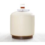 Σκαμπώ Milotte κρεμ 43x42cm ed9638