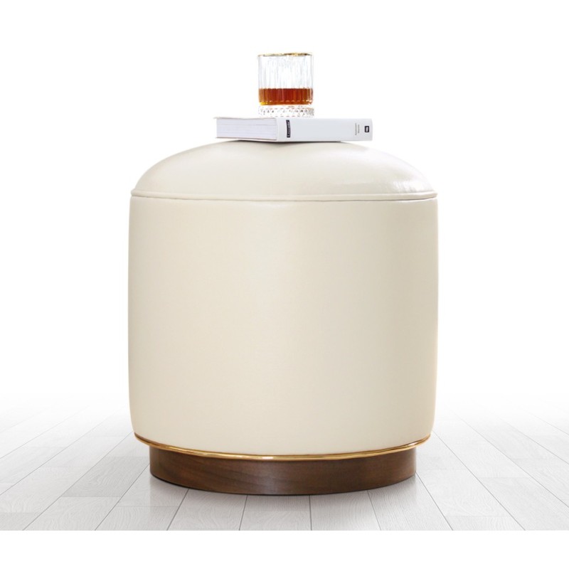 9638_0-800x800 Σκαμπώ Milotte κρεμ 43x42cm ed9638 - Image 1