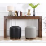 Σκαμπώ Milotte γκρι 43x42cm ed9639 - Image 5