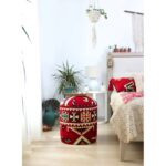 Σκαμπώ Bazok Multicolor 46x40cm ed9641 - Image 4