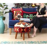 Σκαμπώ Meli Multicolor 42x46cm ed9644 - Image 5