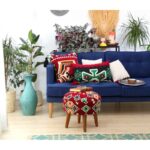 Σκαμπώ Meli Multicolor 42x46cm ed9645 - Image 5