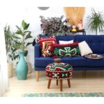 Σκαμπώ Meli Multicolor 42x46cm ed9646 - Image 5