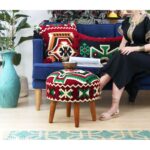 Σκαμπώ Meli Multicolor 42x46cm ed9646 - Image 4