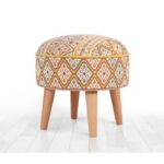 Σκαμπώ Vei πορτοκαλί 42x46cm ed9648