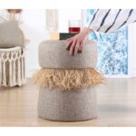 Σκαμπώ Mai καφέ 39x50cm ed9649 - Image 5